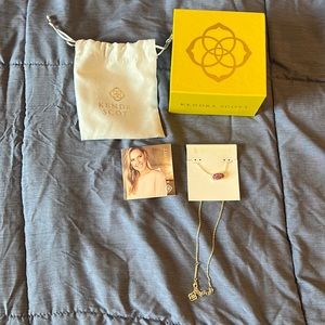 Kendra Scott pink necklace